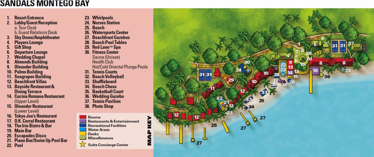 jamaica resort térkép montego bay