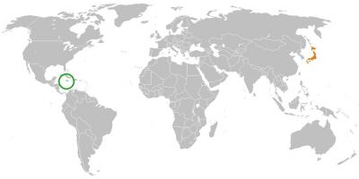 Jamaica a térkép a világ