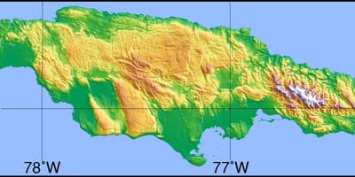 Térkép műholdas jamaica