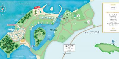Térkép jamaica resorts